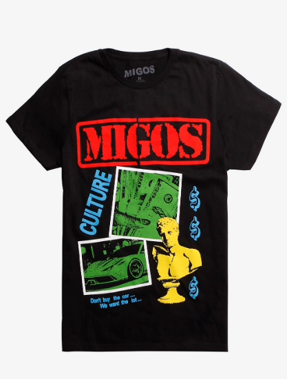 migos culture t shirt